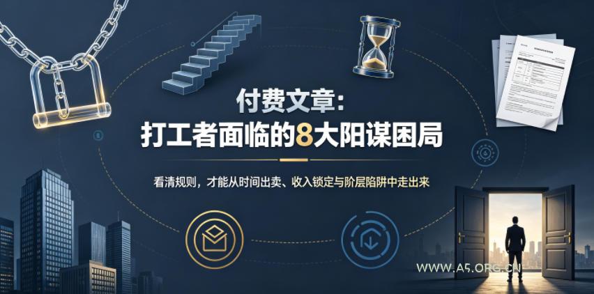 付费文章：打工者面临的8大阳谋困局