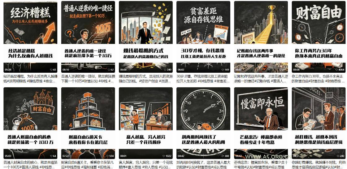 【AI书单】财富书籍图文解读玩法,一键直出,几十条视频,跑出1000单,全流程拆解,新手也可以上手 - 小红泡 【AI书单】财富书籍图文解读玩法,一键直出,几十条视频,跑出1000单,全流程拆解,新手也可以上手