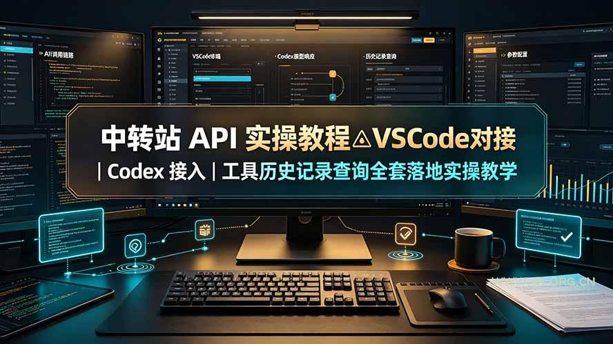 中转站 API 实操教程△VSCode 对接|Codex 接入|工具历史记录查询全套落地实操教学 - 小红泡 中转站 API 实操教程△VSCode 对接|Codex 接入|工具历史记录查询全套落地实操教学 - 小红泡