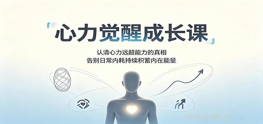 心力觉醒成长课：认清心力远超能力的真相，告别日常内耗持续积蓄内在能量 - 小红泡