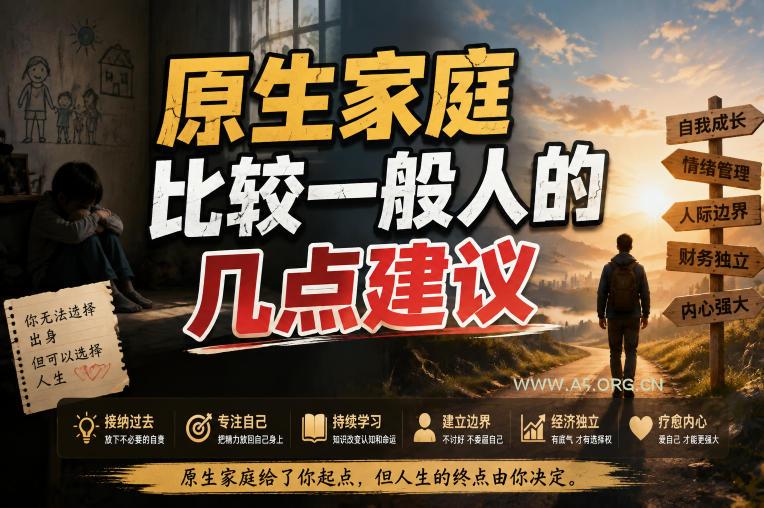 付费文章：给原生家庭比较一般人的几点建议