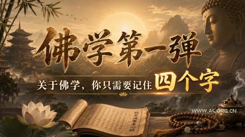付费文章:佛学第一弹,关于佛学,你只需要记住四个字 - 小红泡 付费文章:佛学第一弹,关于佛学,你只需要记住四个字