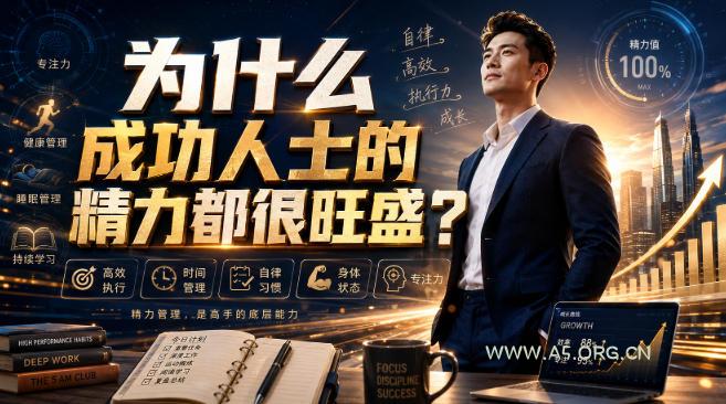 付费文章:为什么成功人士的精力都很旺盛? - 小红泡 付费文章:为什么成功人士的精力都很旺盛?