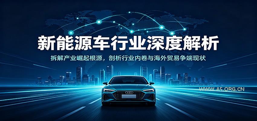 新能源车行业深度解析：拆解产业崛起根源，剖析行业内卷与海外贸易争端现状 - 小红泡