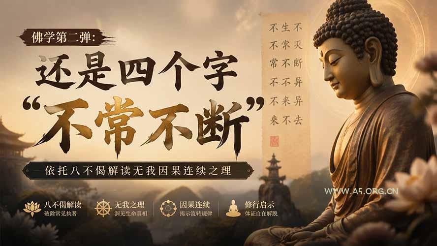 付费文章:佛学第二弹:还是四个字“不常不断”依托八不偈解读无我因果连续之理 - 小红泡 付费文章:佛学第二弹:还是四个字“不常不断”依托八不偈解读无我因果连续之理 - 小红泡