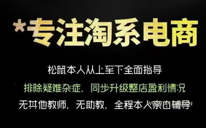 松鼠会电商VIP课程,从基础布局到高阶优化,助你掌握淘宝运营逻辑,提升店铺流量与转化(更新0809) - 小红泡 松鼠会电商VIP课程,从基础布局到高阶优化,助你掌握淘宝运营逻辑,提升店铺流量与转化(更新0809)