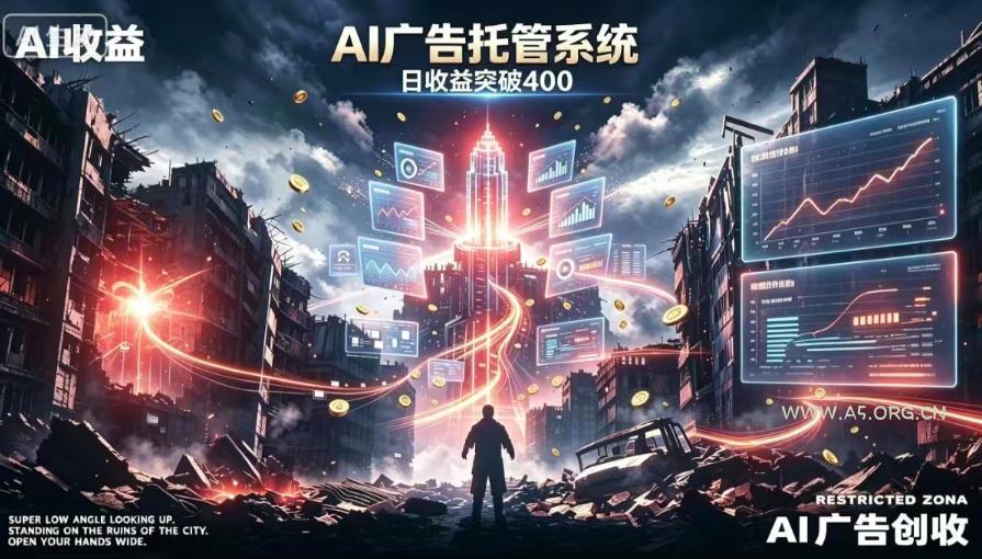 AI智能广告,全自动化运行,单日可达400+,小白新手0基础上手【揭秘】 - 小红泡 AI智能广告,全自动化运行,单日可达400+,小白新手0基础上手【揭秘】