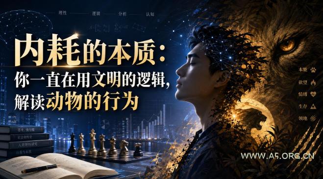 付费文章:内耗的本质:你一直在用文明的逻辑,解读动物的行为 - 小红泡 付费文章:内耗的本质:你一直在用文明的逻辑,解读动物的行为