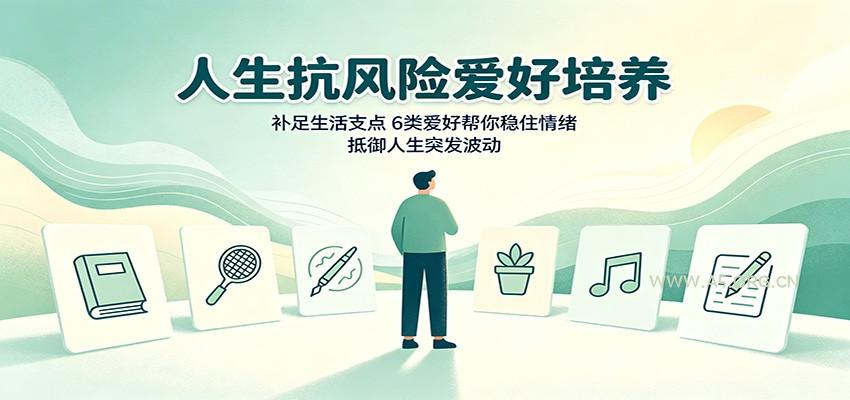 人生抗风险爱好培养：补足生活支点，6类爱好帮你稳住情绪，抵御人生突发波动 - 小红泡