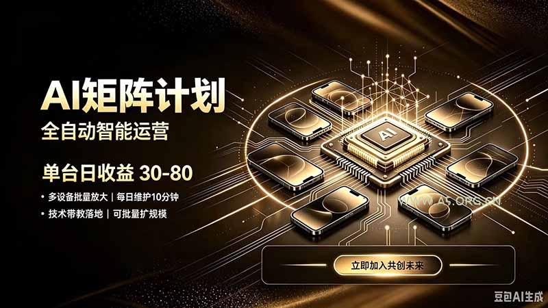 AI智能对话,矩阵规模化创业,全程技术扶持,长久稳定,日入800+ - 小红泡 AI智能对话,矩阵规模化创业,全程技术扶持,长久稳定,日入800+ - 小红泡