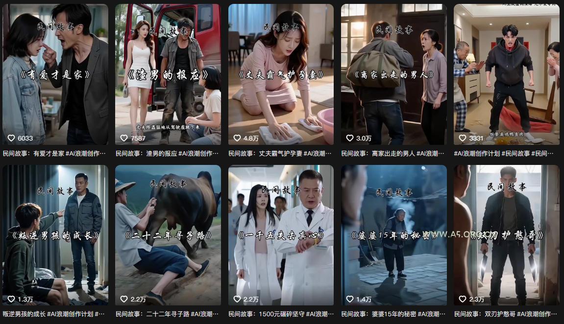 抖音93W粉丝博主老朱故事会亲授AI都市故事短视频教学,从选题到成片的全过程,小白也能够快速起号涨粉接广告变现 - 小红泡 抖音93W粉丝博主老朱故事会亲授AI都市故事短视频教学,从选题到成片的全过程,小白也能够快速起号涨粉接广告变现