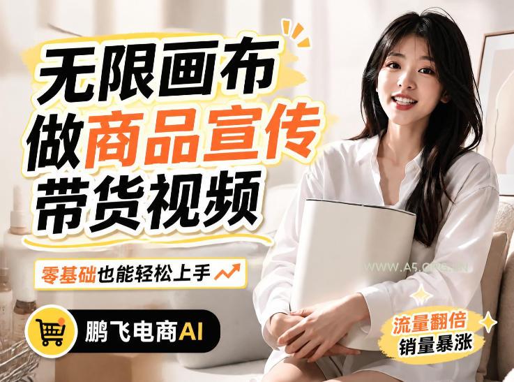 不用模特不用拍,AI生成电商带货视频|无限画布从0到1搭建教程,全程实操演示,新手也能跟着落地 - 小红泡 不用模特不用拍,AI生成电商带货视频|无限画布从0到1搭建教程,全程实操演示,新手也能跟着落地