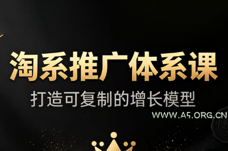 大山·淘系推广体系课 - 小红泡 大山·淘系推广体系课 - 小红泡
