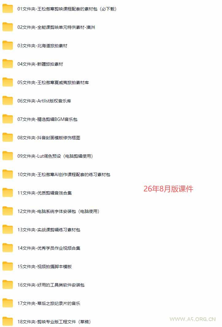全能视频创作人155节实战课-更新26年8月：手机相机拍摄+剪映剪辑+AI创作+自媒体运营，让你的视频拥有灵活，轻松10w - 小红泡