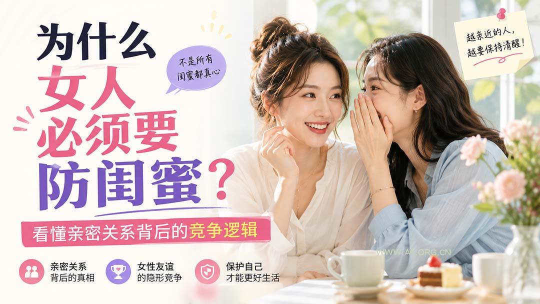 付费文章：为什么女人必须要防闺蜜？看懂亲密关系背后的竞争逻辑 - 小红泡