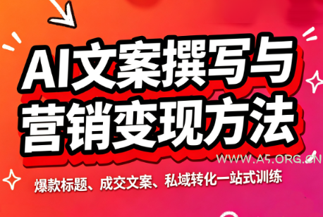 智涵&middot;AI文案撰写与营销变现方法 - 小红泡