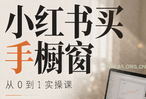 大糖老师&middot;小红书买手橱窗从0到1实操课 - 小红泡