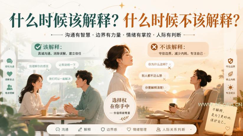 付费文章:什么时候该解释?什么时候不该解释? - 小红泡 付费文章:什么时候该解释?什么时候不该解释?