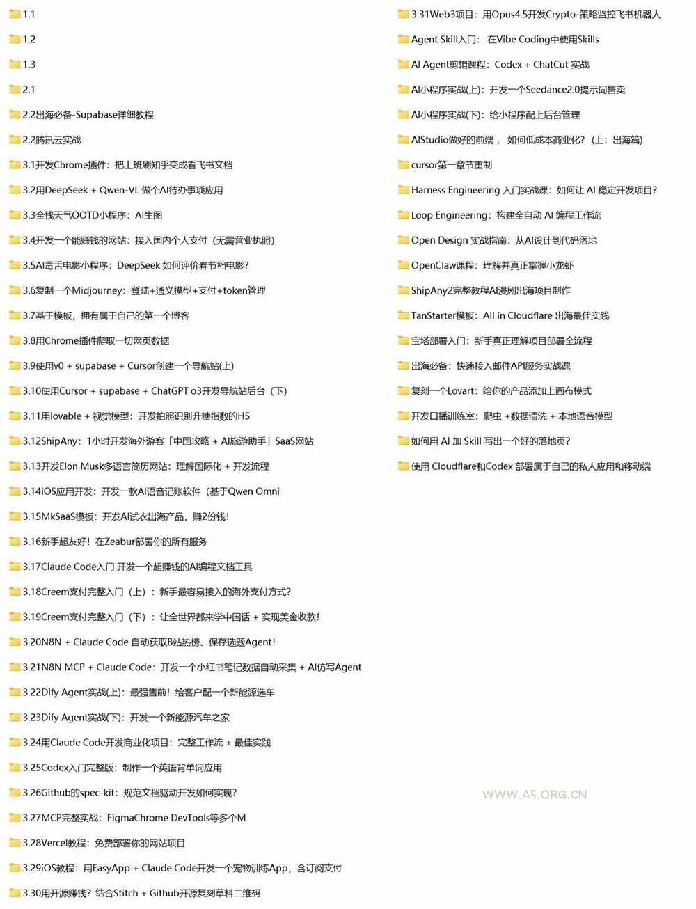 Vibe Coding AI编程实战课-无水印：掌握Cursor、Claude Code与Codex，从产品设计到部署上线，做一个超赚钱的AI项目 - 小红泡
