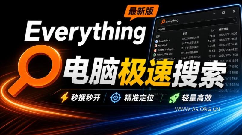 Everything最新版,电脑极速搜索!最佳电脑文件搜索工具,几秒检索几百G的文件,必装电脑应用 - 小红泡 Everything最新版,电脑极速搜索!最佳电脑文件搜索工具,几秒检索几百G的文件,必装电脑应用
