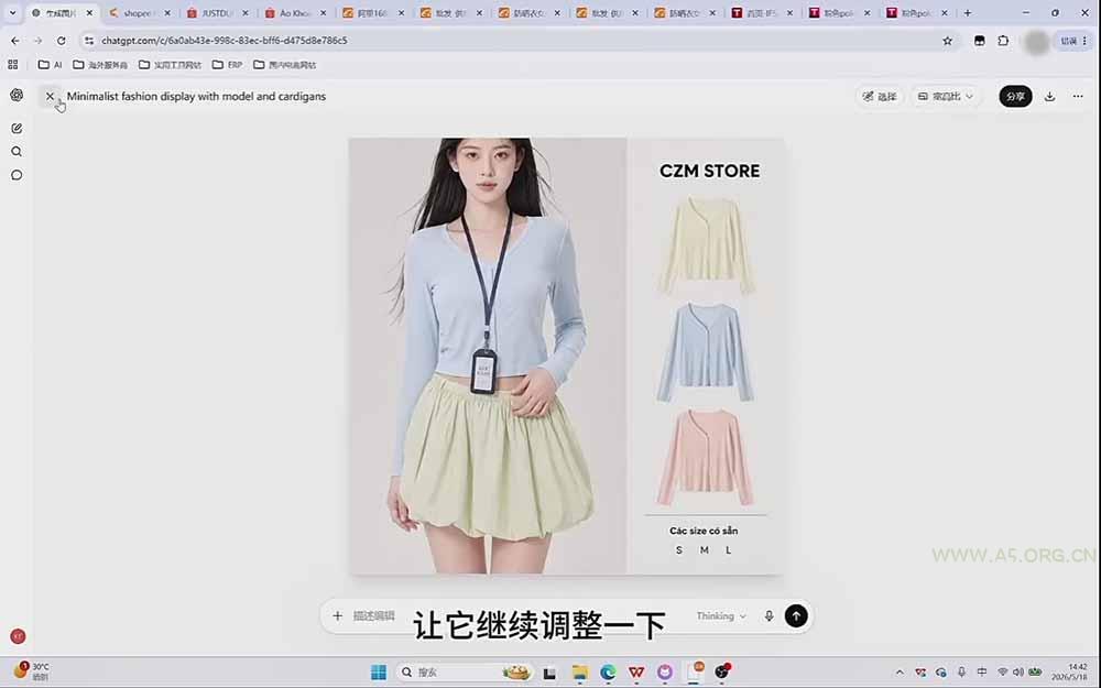 成长猫AI生图实战课｜GPT注册配置+提示词模板+参考图反推+同款二创+跨境电商详情页批量制作 - 小红泡