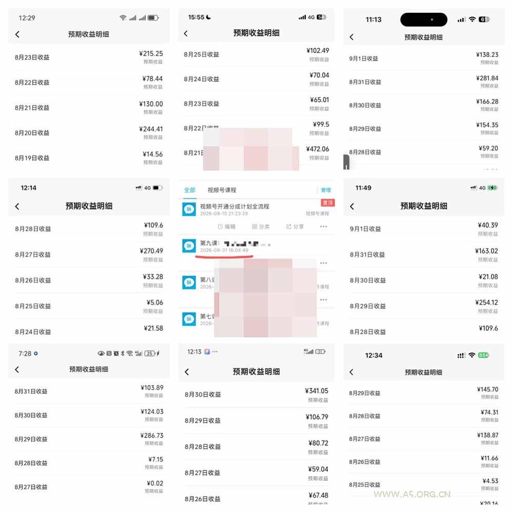 某大佬卖980的视频号新玩法：拆解10大内容赛道+AI创作+涨粉开通，跑通广告分成变现，单日变现200+ - 小红泡