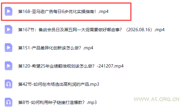 skyla亚马逊跨境实战课-更新0927：全品类选品逻辑｜SP/SB/SD广告精细化｜新品打爆旺季爆单全套运营教程 - 小红泡