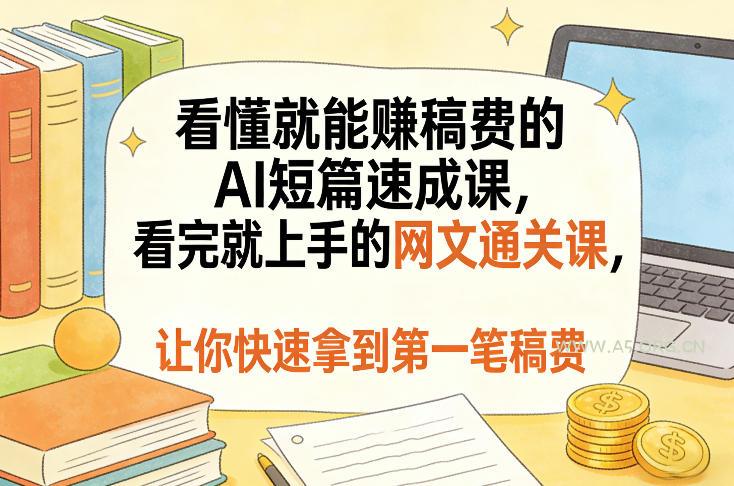 看懂就能賺稿费的AI短篇速成课,看完就上手的网文通关课,让你快速拿到第一笔稿费(更新1008) - 小红泡 看懂就能賺稿费的AI短篇速成课,看完就上手的网文通关课,让你快速拿到第一笔稿费(更新1008)