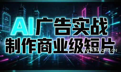 AI广告实战制作商业级短片 - 小红泡 AI广告实战制作商业级短片 - 小红泡