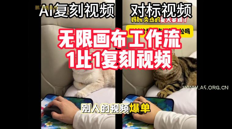 宠物带货视频复刻,无限画布工作流1比1,不用拍摄、不用布景、不用真人出镜,几分钟就能做出一条专业带货视频 - 小红泡 宠物带货视频复刻,无限画布工作流1比1,不用拍摄、不用布景、不用真人出镜,几分钟就能做出一条专业带货视频