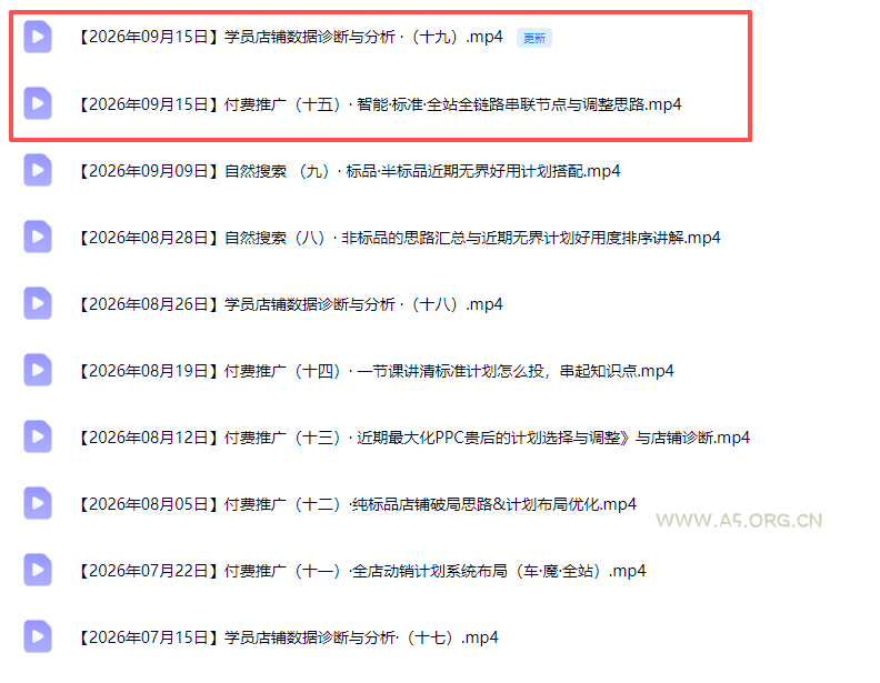 2026淘宝电商终局之战VIP课-更新1015：自然搜索+直通车+无界+精准人群，系统掌握测款动销与全店推广布局方法 - 小红泡