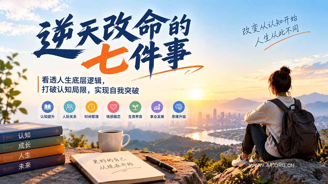 付费文章:逆天改命的七件事,看透人生底层逻辑,打破认知局限,实现自我突破 - 小红泡 付费文章:逆天改命的七件事,看透人生底层逻辑,打破认知局限,实现自我突破 - 小红泡