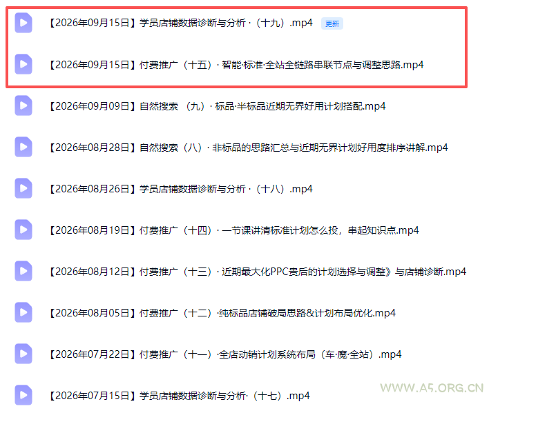 2026淘宝电商终局之战VIP课-更新1022：自然搜索+直通车+无界+精准人群，系统掌握测款动销与全店推广布局方法 - 小红泡