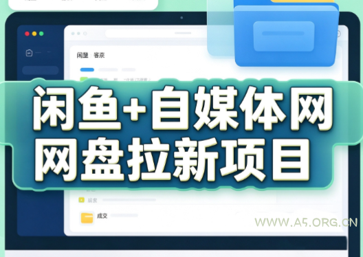 力辛电商·闲鱼+自媒体网盘拉新项目 - 小红泡 力辛电商·闲鱼+自媒体网盘拉新项目 - 小红泡