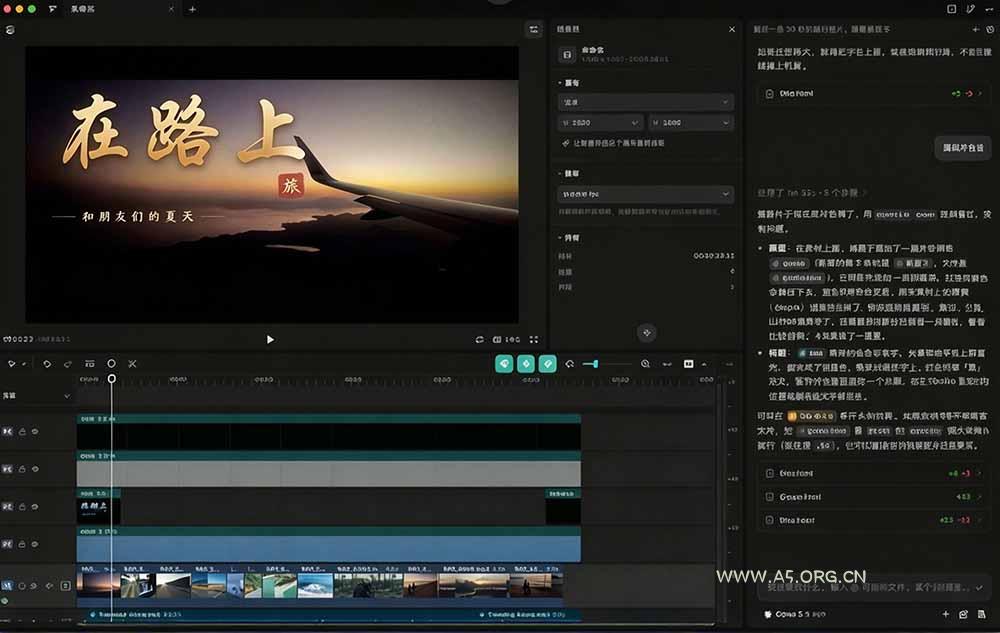 我跪下来了！不会剪辑也能做短视频宣传片？ AI 一键把素材变成完整视频，真是神奇，OpenFilm 超省事 - 小红泡